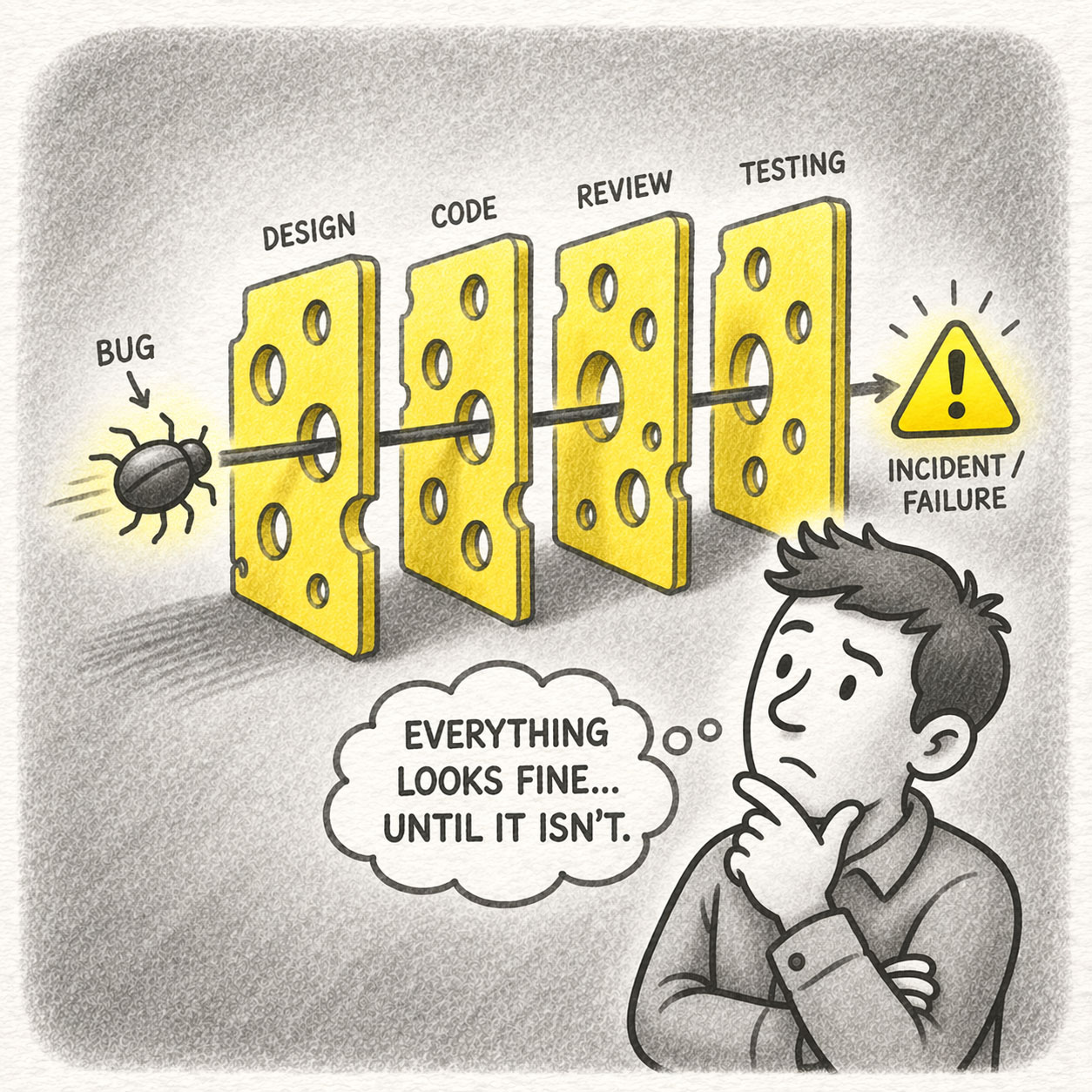 You are currently viewing 39 • Swiss Cheese Model