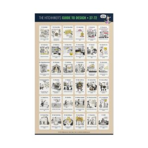 Poster 11x17 - The Hitchhiker’s Guide to Design: Patterns 37-72