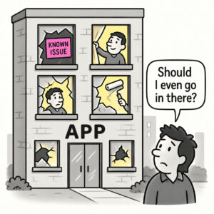 Read more about the article 30 • Broken Windows UX