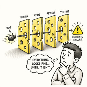 Read more about the article 39 • Swiss Cheese Model